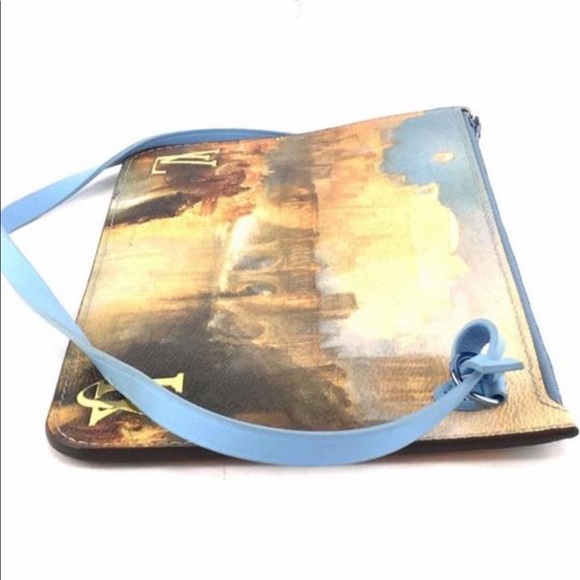 Louis Vuitton x Jeff Koons Masters Neverfull Pouch - Picture 6 of 8